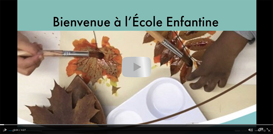 Vidéo École Enfantine